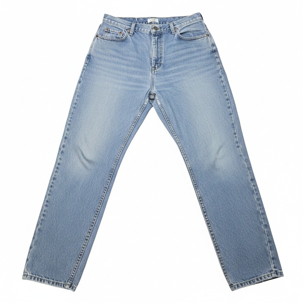 Vintage Riders by Lee Jeans Women's 14 30‎ Light Wash High Rise Tapered Mom